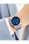 Women's Wristwatch Silver Color with Calendar, Casual and Stylish Combination, Gift Boxed