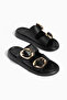 Talya Daily Orthopedic Women's Double Buckle Slippers - 5