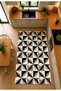 Sdt Geometric Flow Patterned Modern Woven Base Decorative Carpet Sdt1246 - 2