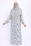 One-Piece Women's Embroidered Prayer Dress - 5