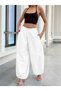 Women's Loose Elastic Waist Pants - High Waist Comfortable Fit Casual Stylish Bottom Wear