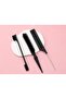 Proedge 3-Piece Hair Styling Set Comb Brush Set