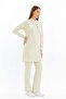 Modest - Tesettür Tekniker,Teknisyen Forması Lycra Scrubs (Compliant with New Regulation - Moth) (Set) - 3