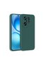 Vivo X200 Fe 5g Compatible Velvet Protective Case Mara Launch Cover T38917 - Dark Green