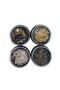 Mixed Metallic 3D Nail Art Set - Professional EJTR 09/10/11/14 Manicure Decorations