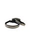 Crystal Princesse Dog Collar, Size 35, Black - 3