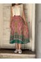 Valerie Chiffon Flared Lined Long Skirt Women Multicolor - 4