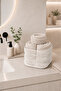 Decorative Multi-Purpose Bathroom Basket |   Modern Design Towel & Toilet Paper Organizer - 4
