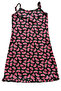 Black 100% Cotton Watermelon Patterned Skirt with Ruffles Girls' Dress Lcsofia - 4