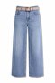 Blue Belted Wide Leg Jean 26827