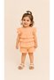 Cotton Layered Ruffle Design Baby Girl Shorts Set - Soft Touch Baby Top and Bottom Set