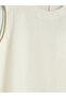 Lcw Modest Crew Neck Linen Blend Blouse - 3
