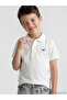 Esvab • Modern & Distinctive Devrik Roba Collar Short Sleeve Embroidered Boys' T-Shirt - 2