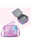 17” 3-Piece Trolley School Backpack with Lunch Bag & Pencil Case,Mermaid Pink - 6