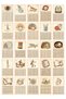Vintage 30-Day Habit Tracker Sticker Set - 175 Stickers - A4 Glossy Coated - 5