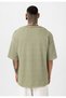 Oversize Knitwear Sweater with Black Stitching Detail - 5