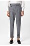 High Waist Button Closure Men's Trousers - 2