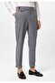 High Waist Button Closure Men's Trousers - 3
