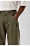 Mink Balloon Fit Gabardine Trousers - 5