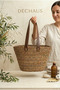 Liva Series Handmade Natural Wicker Shoulder Bag |   Nordic Design - 3