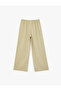 Beli Lace-Up Viscose Blend Long Wide Leg Trousers - 4