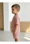 Boys' Seersucker Fabric Pocket T-Shirt and Shorts Set - 3