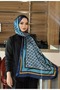 Luxury Voile Silk Shawl Hijab Foulard Scarf Shawl Bb Pattern 70 X 180 cm - 3