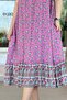 Halter Neck Viscose Dress 6Y192 - 4