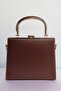 Elysara Eb0162 |   Zaras Stylish Metal Handle Evening Dress Bag - 2
