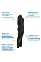 ELBİSE ONEFLEX BACK ZIP 3mm TULUM KADIN - 4