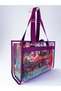 Carrying Bag with Transparent Bag Frida Dog and Elephant/ Purple