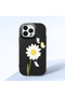 Black Silicone Case Compatible with iPhone 13 Pro with Shock-Absorbing Camera Protections