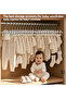 Light Yellow 10-Pack Baby Hangers - 360° Rotatable Silicone Clip Kid Hanger, Space-Saving Toddler H - 3
