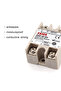 SSR-40DA SSR-10DA SSR-25DA SSR-40DA 10A 25A 40A وحدة مرحل الحالة الصلبة 3-32 فولت دخل تيار مستمر 24-380 فولت تيار متردد - 5