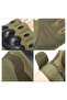 Khaki Short Boneless Tactical Gloves - Half Finger Tactical Gloves - 2