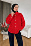 Women's Stand Collar Shirt - 3