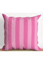 Pink Tropical Elephant Patterned Digital Printed Throw Pillow Cover Set of 4 Modern Living Room Decorative Pillowcases - 6