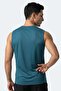 Hazzar I Men's Sleeveless Petrol T-Shirt - 6