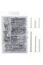 A 280pcs Iron Nail Round Head Tack For Jewelry Box Hinge Golden Silver Antique Brass Fastener Pushp.