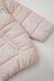 Baby Girl Water Repellent Elastic Waist Hooded Inflatable Coat - 6