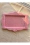 Pink Rectangular Blank Door Ornament