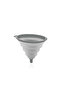 Foldable Silicone Funnel Multi-Purpose Space-Saving Accordion Funnel - Suitable for Camping and Caravaning - Bpa Free - 3