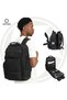 9792L Business Travel Laptop Backpack for Men, 36L Water-Resistant Anti-Theft Bag with USB Charging Port, Black - 2
