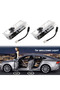 ضوء LED لتزيين باب السيارة بشعار BMW، قطعتان، مناسب لسيارات BMW E90 E91 E60 E61 325i 525i سلسلة 3 و5 E63 E85 E86 - 8