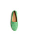 Loren Green Genuine Leather Women's Loafer - 5