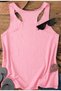 Women's Swimmer Summer Oyster Printed Tank Top T-Shirt - 2