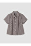 Nevavm with a Difference Plaid Short Sleeve Women's Shirt - 5