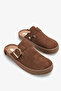 Luensi Women's Slippers - Brown Suede - 2