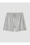 Two Mt Shop Quality Lcw Kids Gray Sequin Embroidered Girls' Shorts - 2