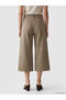 Brown Women's Jean Shorts with Belt - 4